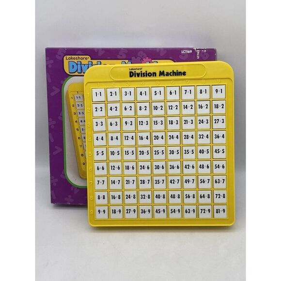 Lakeshore Division Machine Math Learning Toy Homeschooling Tool - Picture 3 of 6